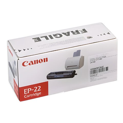 Картридж лазерный CANON (EP-22) LBP-800/810/1120, ресурс 2500 страниц, оригинальный, 1550A003 360163 - фото 299795