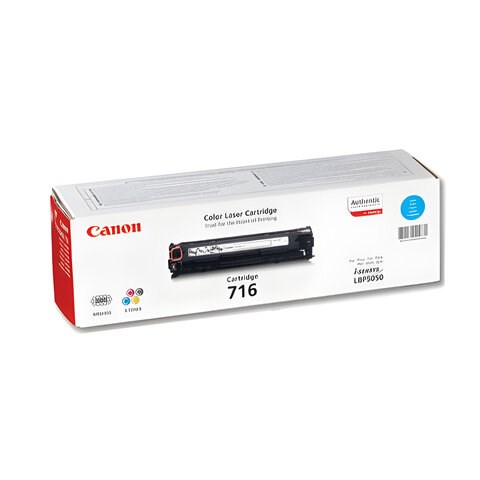 Картридж лазерный CANON (716С) LBP-5050, голубой, ресурс 1500 страниц, оригинальный, 1979B002 360730 - фото 299859