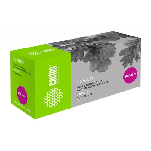 Картридж лазерный CACTUS (CS-S4521) для SAMSUNG SCX-4321/4521/4521F/4521FG, ресурс 3000 стр. 362617 - фото 300597