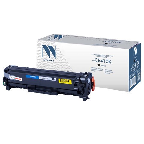 Картридж лазерный NV PRINT (NV-CE410X) для HP LJ M351a/375nw/451dn/475dn, черный, ресурс 4000 страниц 363287 - фото 301015