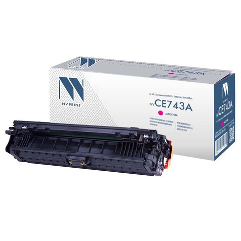 Картридж лазерный NV PRINT (NV-CE743A) для HP CP5220/CP5225/CP5225dn/CP5225n, пурпурный, ресурс 7300 страниц 363401 - фото 301109