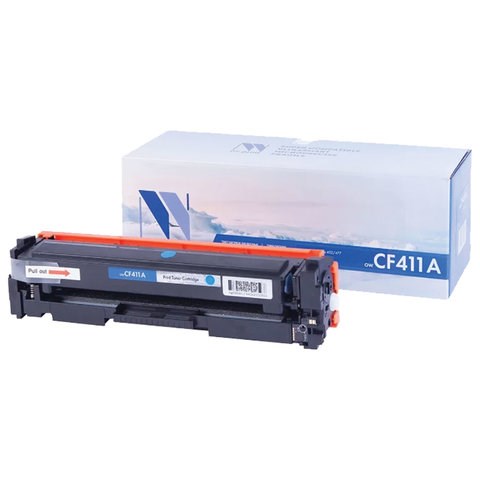Картридж лазерный NV PRINT (NV-CF411A) для HP M377dw/M452nw/M477fdn/M477fdw, голубой, ресурс 2300 страниц 363420 - фото 301128