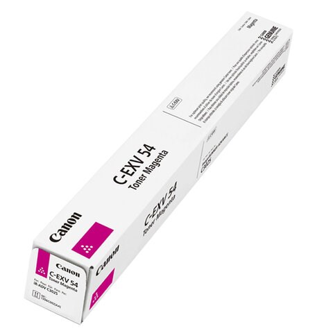 Тонер CANON (C-EXV54M) C3025i, пурпурный, оригинальный, ресурс 8500 страниц, 1396C002 363758 - фото 301401