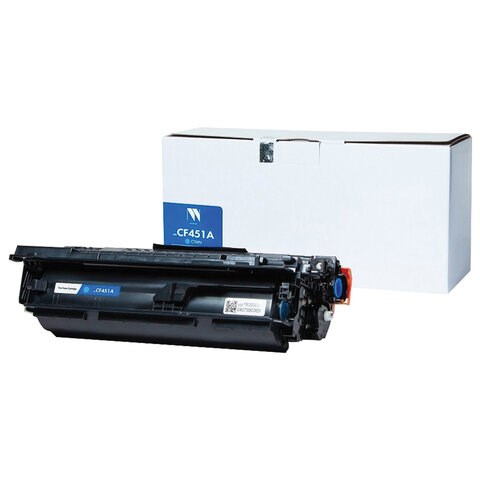 Картридж лазерный NV PRINT (NV-CF451A) для HP LJ M652/M653/M681/M682, голубой, ресурс 10500 страниц, NV-CF451AC 363788 - фото 301430