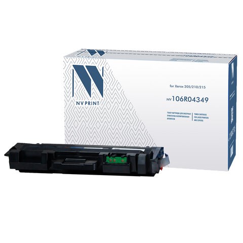 Картридж лазерный NV PRINT (NV-106R04349) для Xerox 205/210/215, ресурс 6000 страниц 363807 - фото 301449