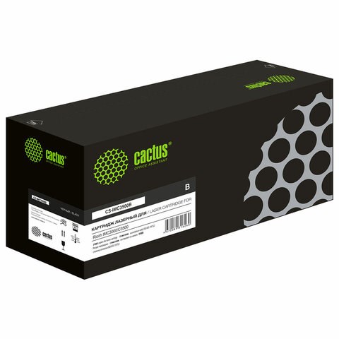 Картридж лазерный CACTUS (CS-IMC3500B) для Ricoh IMC3000/C3500 черный, ресурс 31000 стр. 364257 - фото 301763
