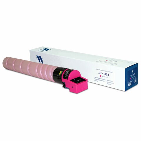 Тонер-картридж NV PRINT (NV-TN-328M) для Konica Minolta bizhub C360i/C250i/C300i пурпурный, ресурс 28000 страниц 364376 - фото 301863