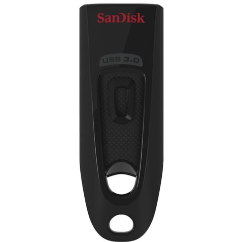 Флеш-диск 128 GB, SANDISK Cruzer Ultra, USB 3.0, черный, SDCZ48-128G-U46 512231 - фото 303659