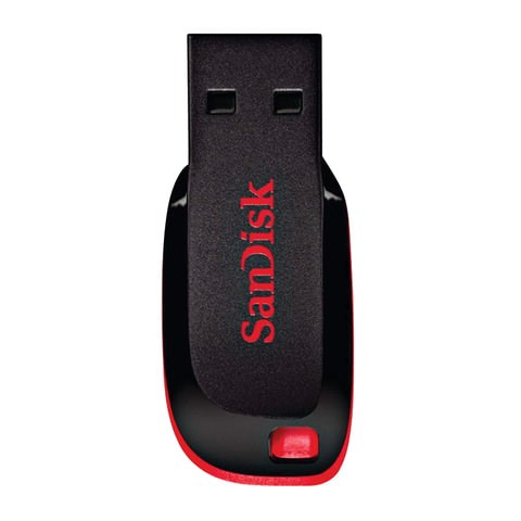 Флеш-диск 128 GB, SANDISK Cruzer Blade, USB 2.0, черный, SDCZ50-128G-B35 512233 - фото 303660