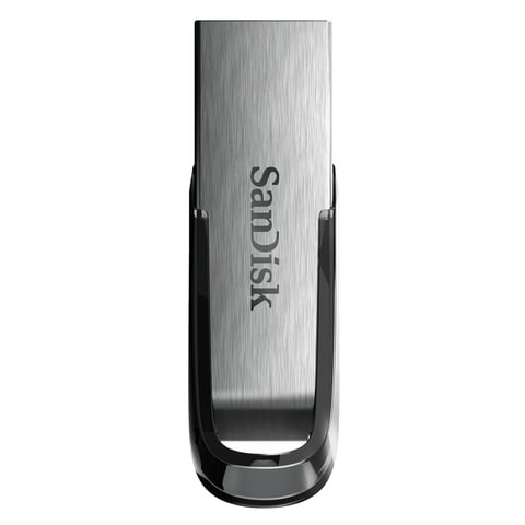 Флеш-диск 16 GB, SANDISK Ultra Flair, USB 3.0, металлический корпус, серебристый, SDCZ73-016G-G46 512263 - фото 303661