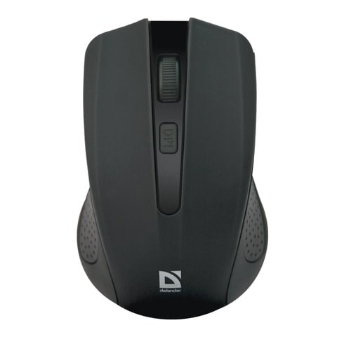 Мышь беспроводная DEFENDER Accura MM-935, 3 кнопки + 1 колесо-кнопка, оптическая, черная, 52935 512344 - фото 303662