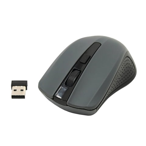 Мышь беспроводная DEFENDER Accura MM-935, 3 кнопки + 1 колесо-кнопка, оптическая, серая, 52936 512346 - фото 303664
