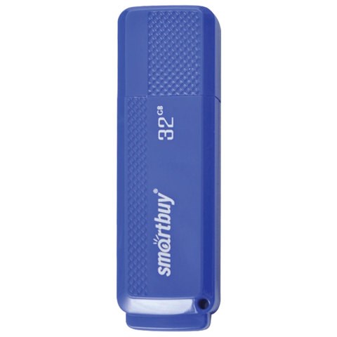 Флеш-диск 32 GB, SMARTBUY Dock, USB 2.0, синий, SB32GBDK-B 512792 - фото 303713