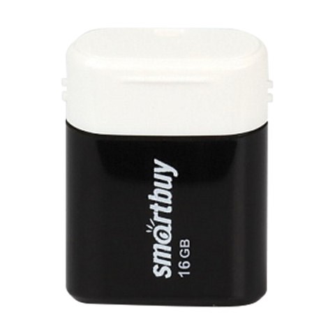 Флеш-диск 16 GB, SMARTBUY Lara, USB 2.0, черный, SB16GBLARA-K 512797 - фото 303715