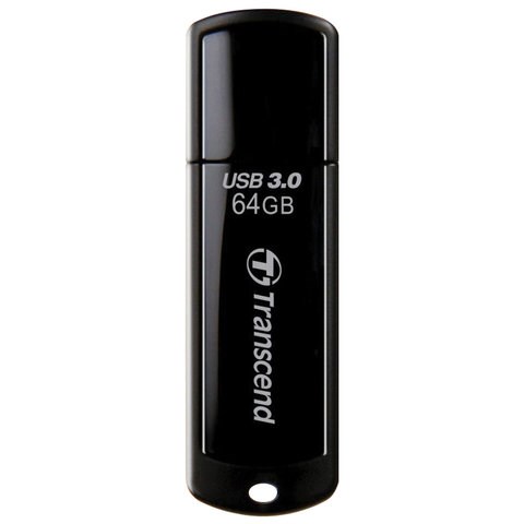 Флеш-диск 64 GB TRANSCEND Jetflash 700 USB 3.0, черный, TS64GJF700 513178 - фото 303733