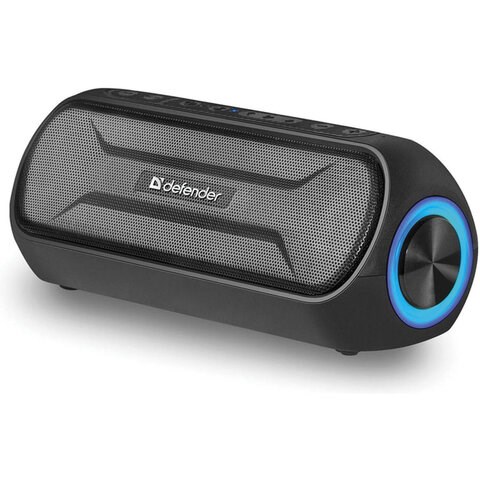 Колонка портативная DEFENDER Enjoy S1000, 2.0, 20 Вт, bluetooth, microUSB, черная, 65688 513435 - фото 303765