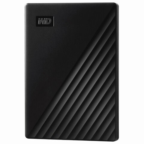 Внешний жесткий диск WD My Passport 4TB, 2.5", USB 3.0, черный, WDBPKJ0040BBK-WESN 513601 - фото 303802