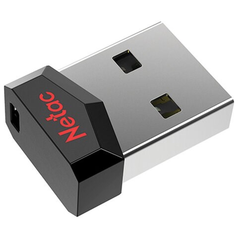 Флеш-диск 64GB NETAC UM81, USB 2.0, черный, NT03UM81N-064G-20BK 513700 - фото 303844