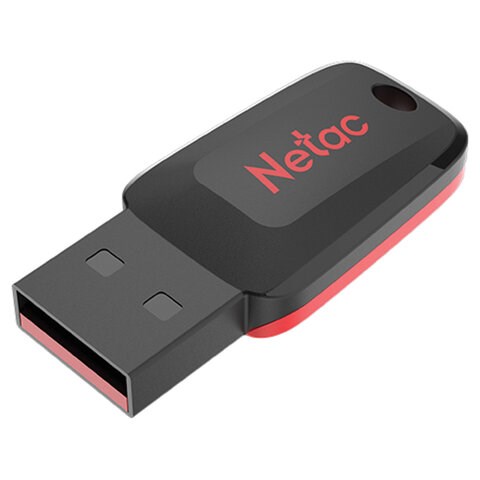 Флеш-диск 16GB NETAC U197, USB 2.0, черный, NT03U197N-016G-20BK 513707 - фото 303847