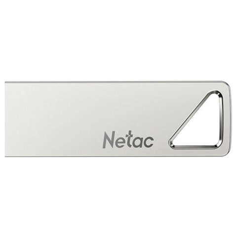 Флеш-диск 32GB NETAC U326, USB 2.0, металлический корпус, серебристый, NT03U326N-032G-20PN 513711 - фото 303850