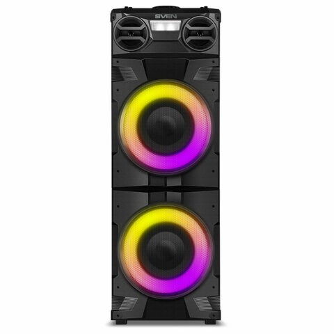 Колонка портативная SVEN PS-1900, 1000 Вт, TWS, Bluetooth, FM, USB, LED-дисплей, черная, SV-022037 513973 - фото 303946