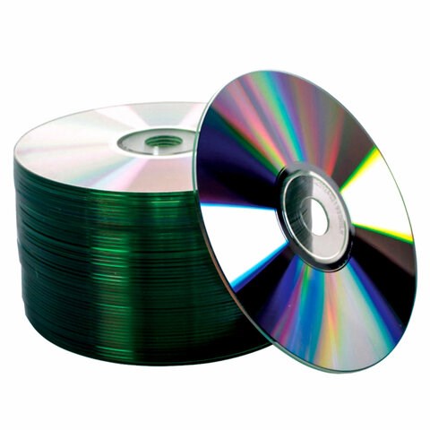Диски CD-R CMC, 700 Мб, 52x, Bulk (термоусадка без шпиля), КОМПЛЕКТ 100 шт., NN000024 513996 - фото 303951