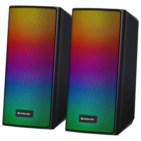 Колонки компьютерные DEFENDER SPITFIRE 2.0, 6 Вт, Bluetooth, питание от USB, 65047 514046 - фото 303968