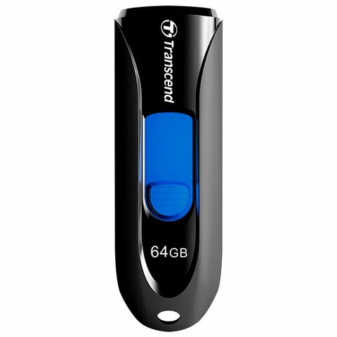 Флеш-диск 64 GB TRANSCEND JetFlash 790, USB 3.1, черный, TS64GJF790K 514054 - фото 303973