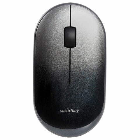 Мышь беспроводная бесшумная SMARTBUY SBM-266AG-K, USB, 2 кнопки + 1 колесо, оптическая, черная 514185 - фото 304036