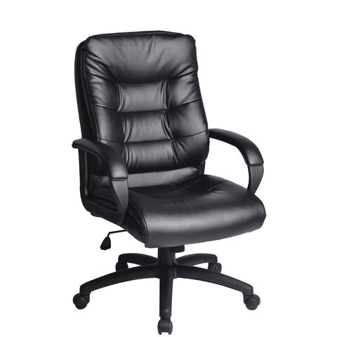 Кресло руководителя BRABIX "Supreme" EX-503, экокожа, черное 530873 - фото 304137