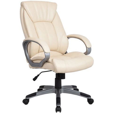 Кресло офисное BRABIX "Maestro EX-506", экокожа, бежевое, 531168 531168 - фото 304230