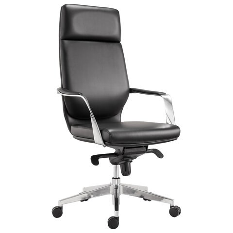 Кресло офисное BRABIX PREMIUM "Resonance EX-755", мультиблок, алюминий, экокожа, черное, 532487 532487 - фото 304540