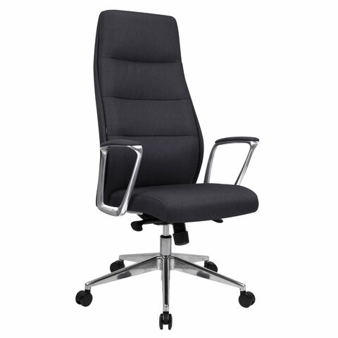 Кресло BRABIX PREMIUM ''Adept EX-752'', синхромеханизм, алюминий, ткань, серое, 532932 532932 - фото 304697