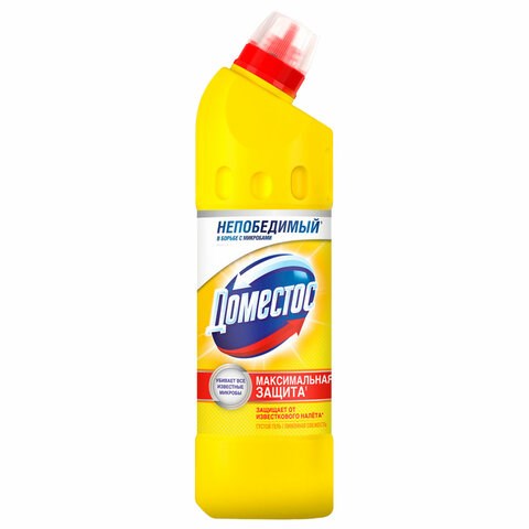Чистящее средство 500 мл, DOMESTOS "Свежесть цитруса", с отбеливающим эффектом, гель, 3441,3442 600072 - фото 305107