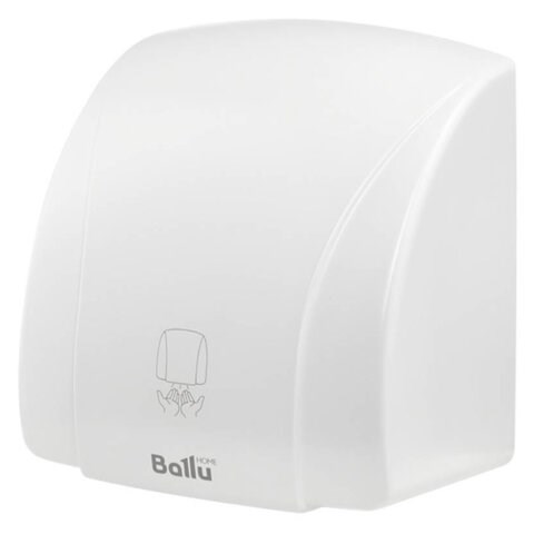 Сушилка для рук BALLU BAHD-1800, 1800 Вт, металлическая, антивандальная, белая, GSX 1800 600634 - фото 305201