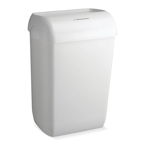 Контейнер для мусора, 43 л, KIMBERLY-CLARK Aquarius, белый, 56,9х42,2х29 см, 6993 601686 - фото 305447