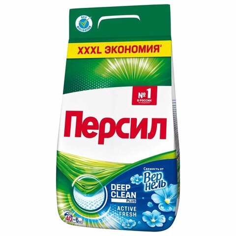 Стиральный порошок-автомат 6 кг, ПЕРСИЛ, "Свежесть от Вернель", 2467899 601882 - фото 305499