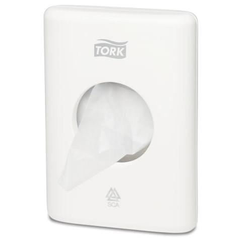 Диспенсер для гигиенических пакетов TORK (Система B5) Elevation, белый, 566000 602984 - фото 305684