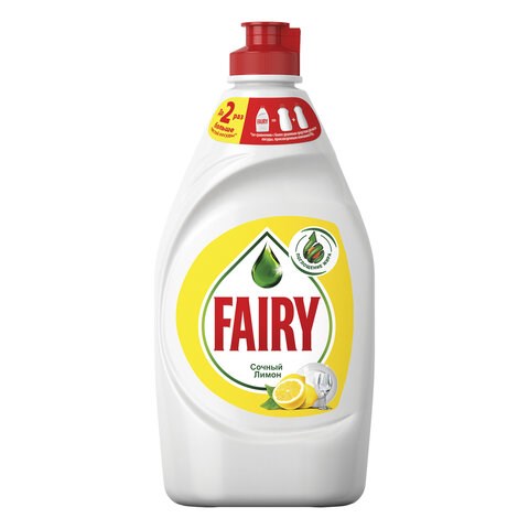 Средство для мытья посуды, 450 мл, FAIRY (Фейри) Сочный лимон 603750 - фото 305768