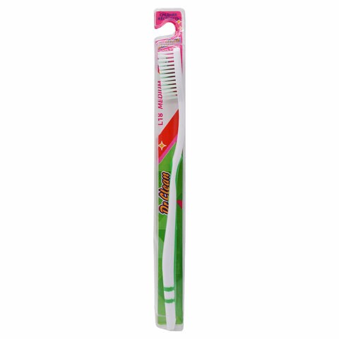 Зубная щетка DR.CLEAN (Доктор Клин) L18, средняя, YGIR-170 604036 - фото 305830