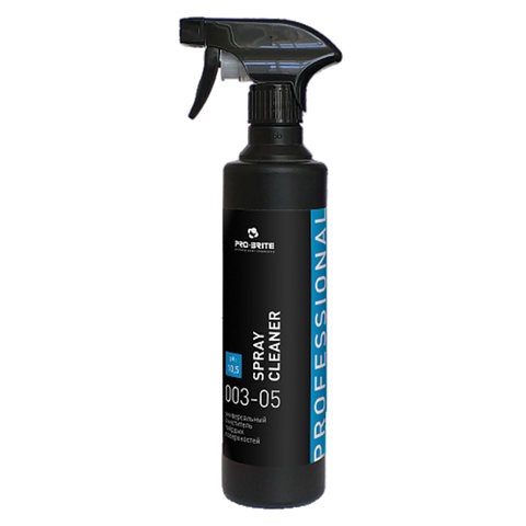 Средство моющее универсальное 500 мл, PRO-BRITE SPRAY CLEANER, щелочное, низкопенное, распылитель, 003-05 605288 - фото 306095