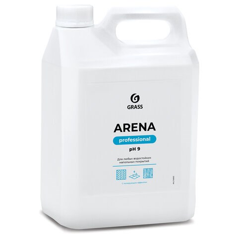Средство для мытья пола 5 кг GRASS ARENA, с полирующим эффектом, нейтральное, концентрат 605614 - фото 306216