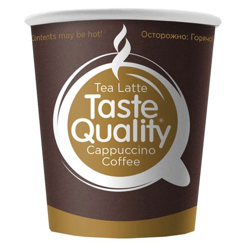 Стакан одноразовый бумажный 100/120 мл, D 62 мм, КОМПЛЕКТ 60 шт., однослойные, Taste Quality, холодное/горячее, ФОРМАЦИЯ, HB62-120-0076 606195 - фото 306374
