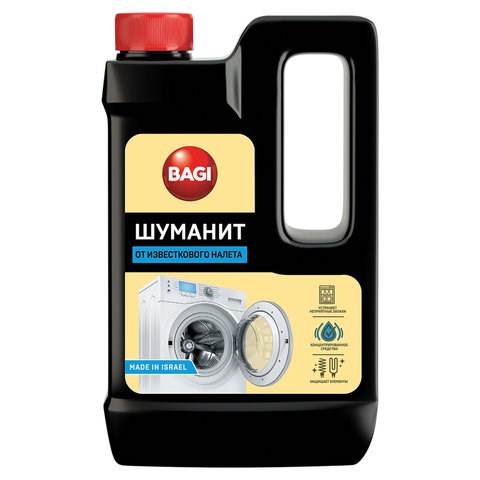 Средство удаления известкового налета и накипи (включая бытовую технику) 550 мл, BAGI ШУМАНИТ, H-208948-0 606393 - фото 306433