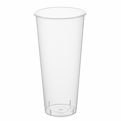 Стакан одноразовый пластиковый, прозрачный, сверхплотный, 650 мл, "Bubble Cup", ВЗЛП, 1022ГП 609242 - фото 307574