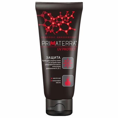 Крем защитный 100 мл, PRIMATERRA UV PROTECT, от УФ-излучения диапазонов А,В,С, универсальный 609724 - фото 307758