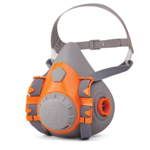 Полумаска фильтрующая Jeta Safety 6500, мягкий силиконовый материал, без фильтров, размер L, 6500-L 610896 - фото 307911