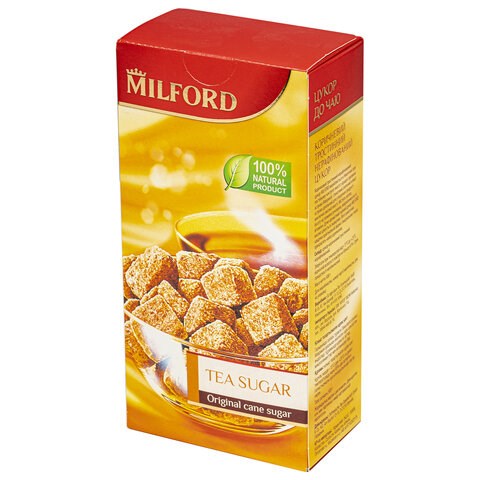 Сахар прессованный тростниковый MILFORD 0,5 кг, 979 620071 - фото 308018