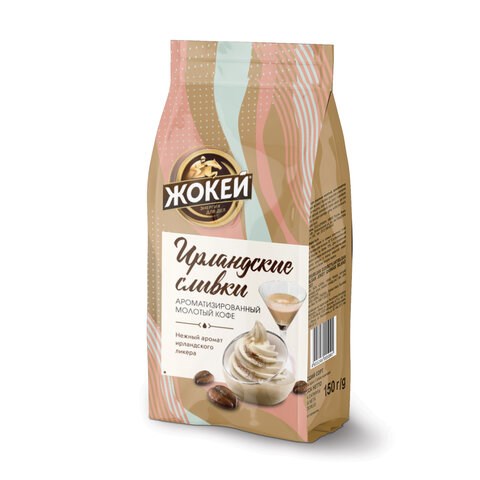 Кофе молотый ЖОКЕЙ "Ирландские сливки" 150 г, 0509-20 621130 - фото 308093