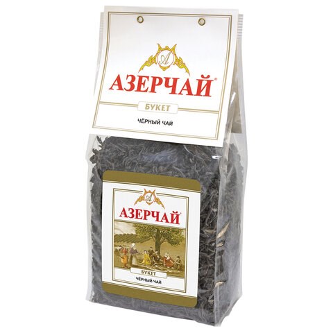 Чай листовой АЗЕРЧАЙ "Букет" черный крупнолистовой 400 г, 413002 622734 - фото 308221